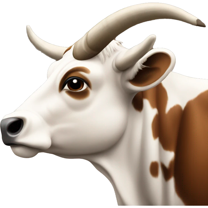 A big horn Texas longhorn cow emoji
