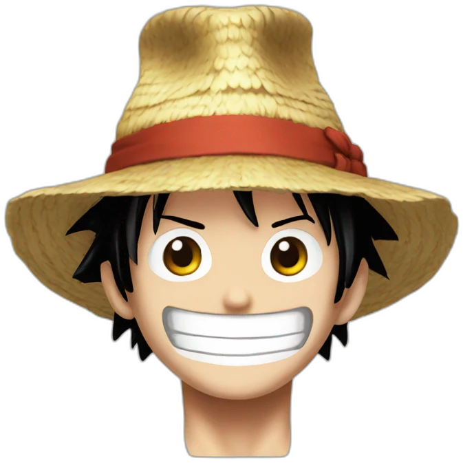 Luffy emoji