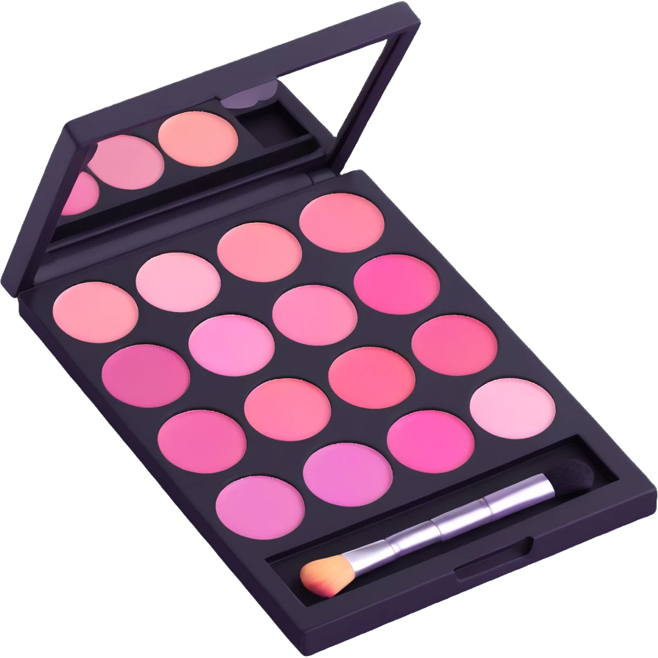 pink makeup palette emoji
