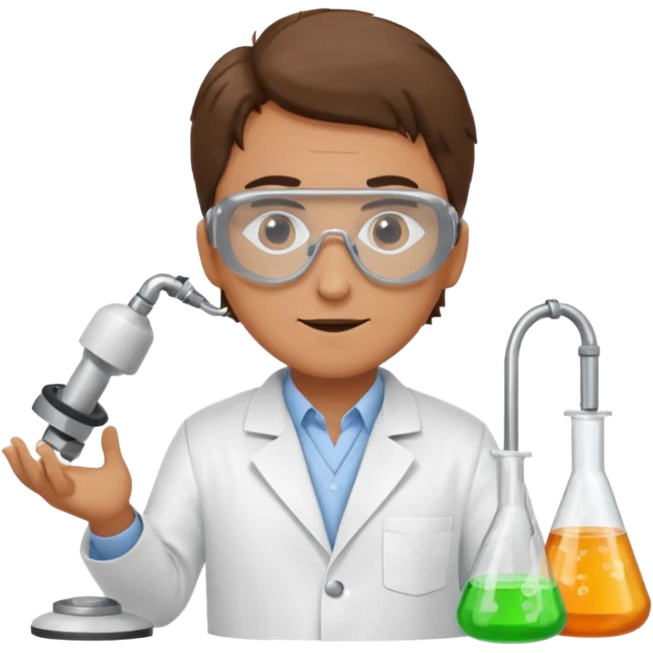inventor working in a lab emoji