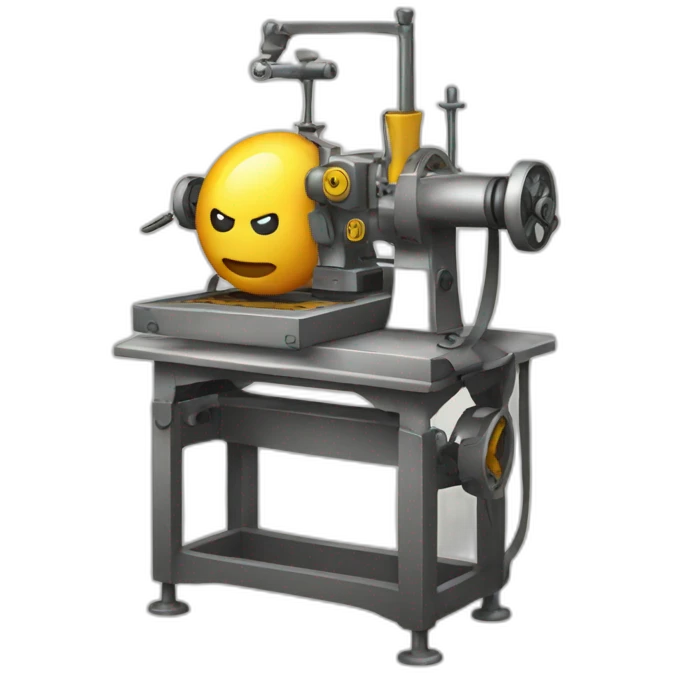 Machine a coudre emoji