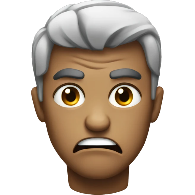 angry but not angry emoji