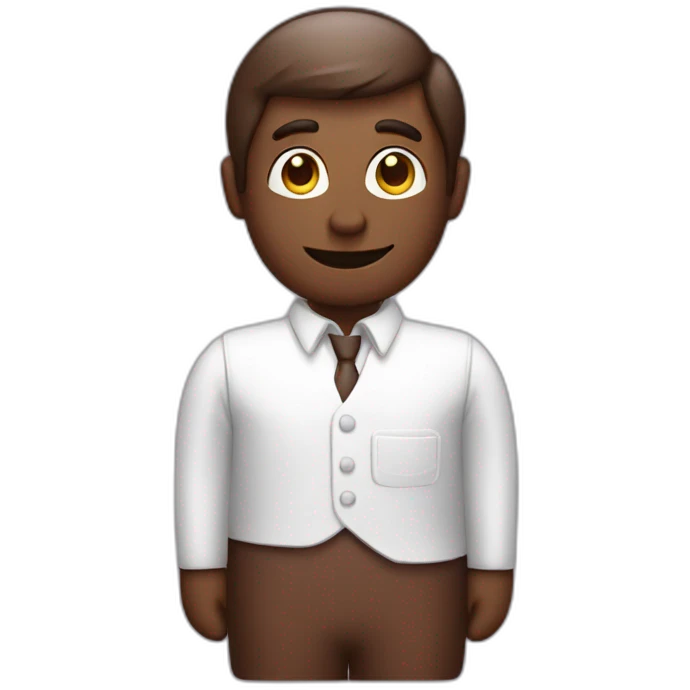 a man in a chocolate factory emoji