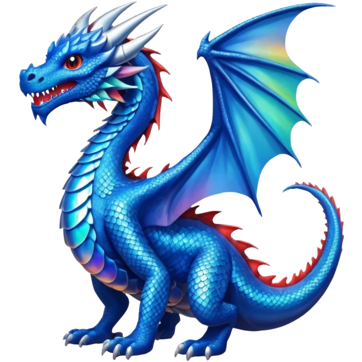 blue dragon  emoji