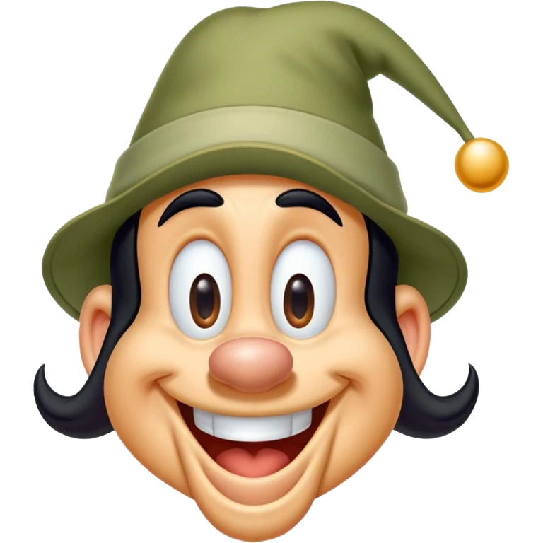 Disney’s Goofey character  emoji