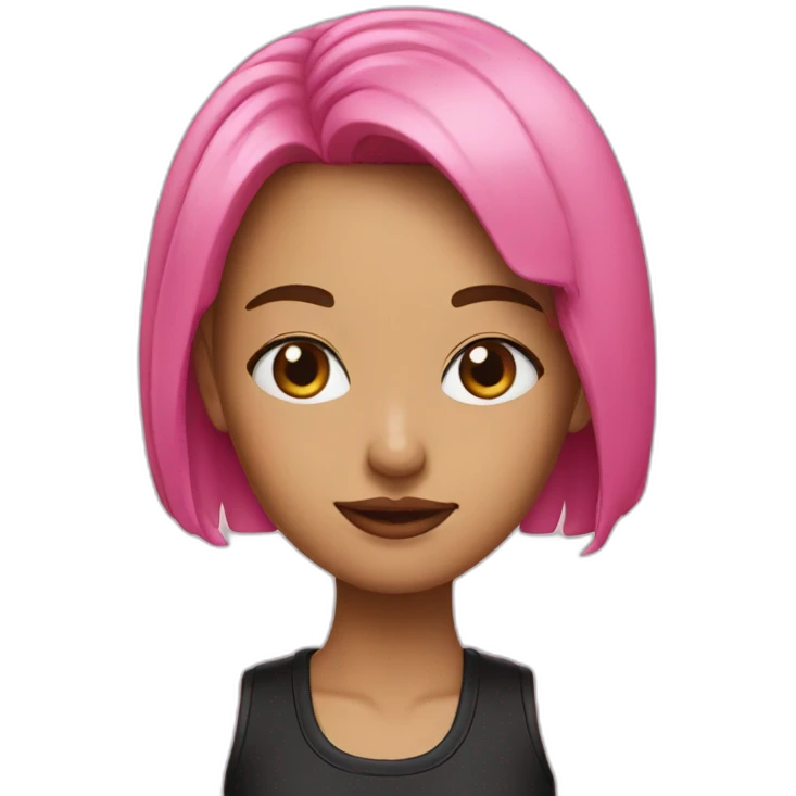 Lisa black pink  emoji