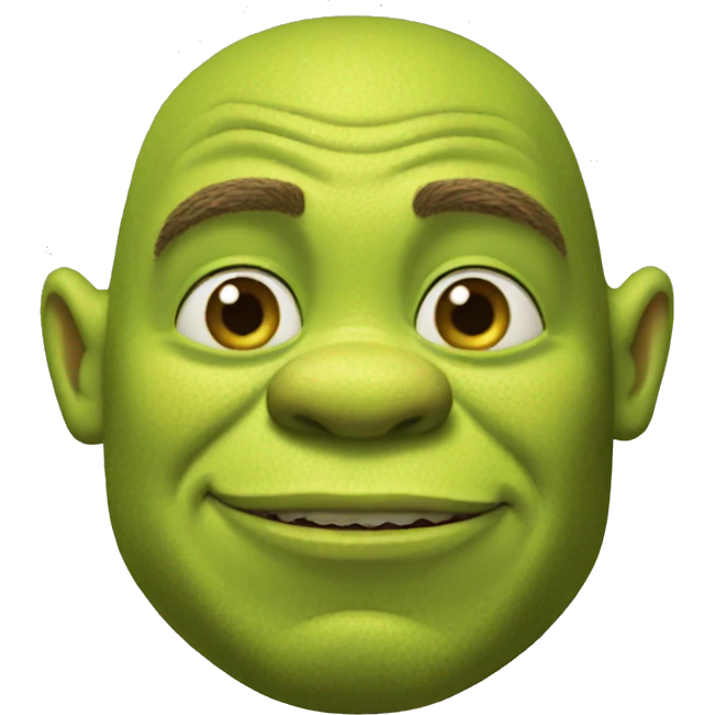 Shrek emoji