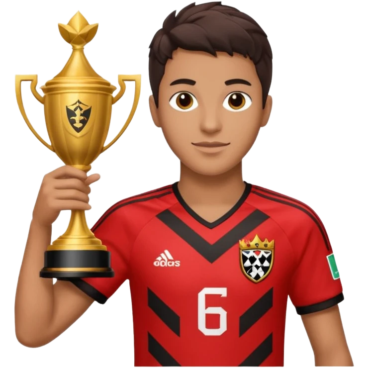 Eu quero a taça da libertadores esteja perto do flamengo emoji
