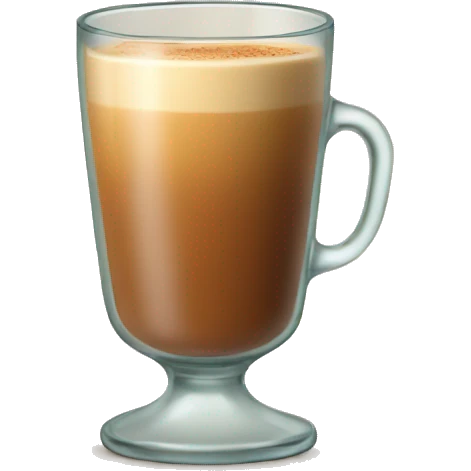 cup of chai in a glass emoji