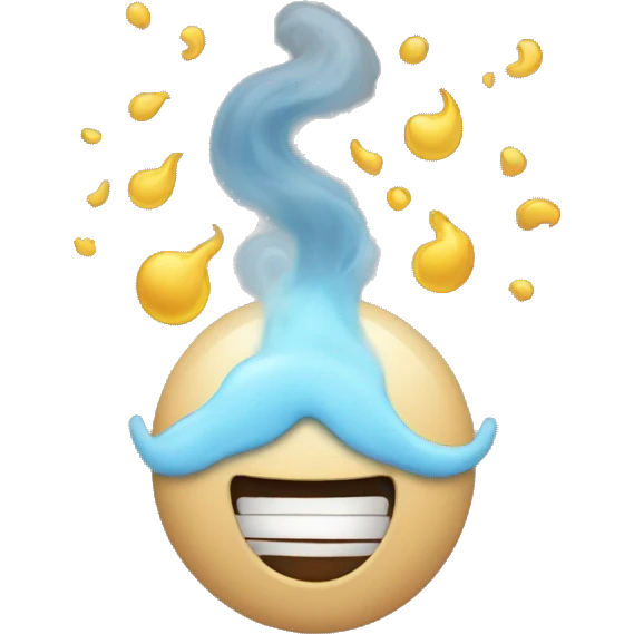 exhaling emoji  emoji