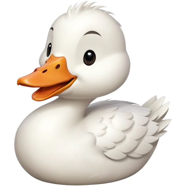 Laughing goose emoji