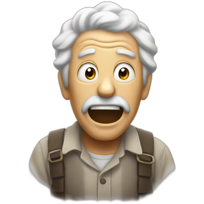 old man yells at cloud emoji