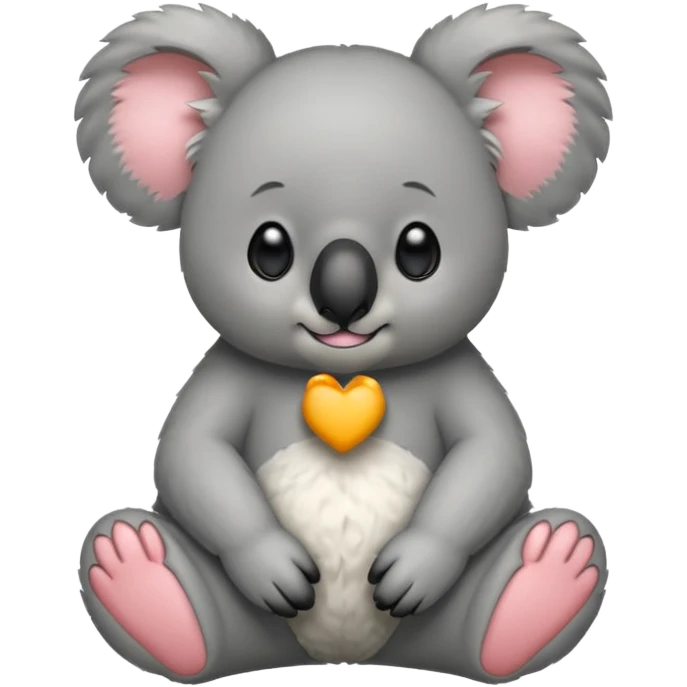 High resolution of A  koala emoji