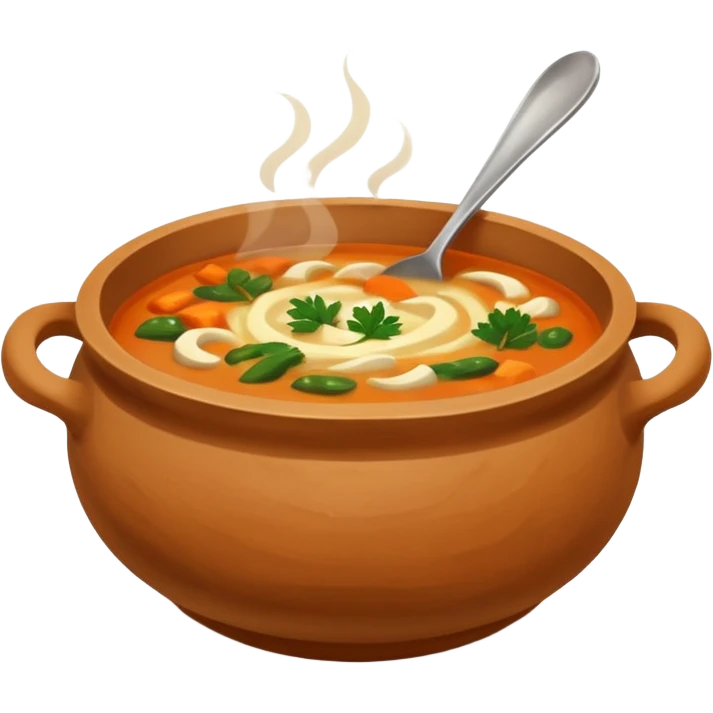 soup in clay emoji