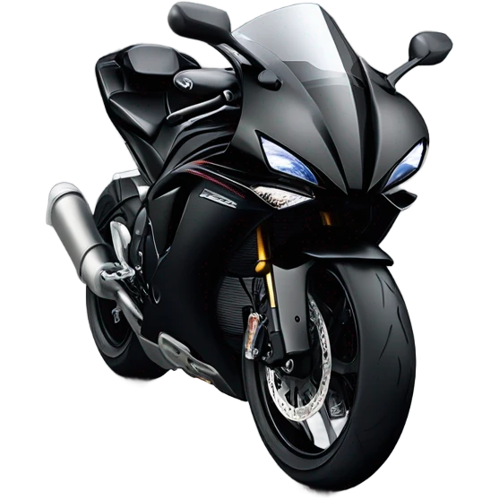 Yamaha r1 black  emoji