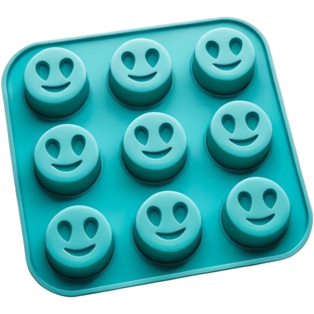 Silicone cake mold emoji