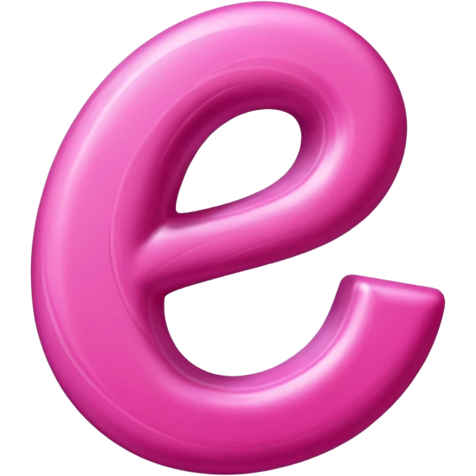 mix color pinks letter p emoji