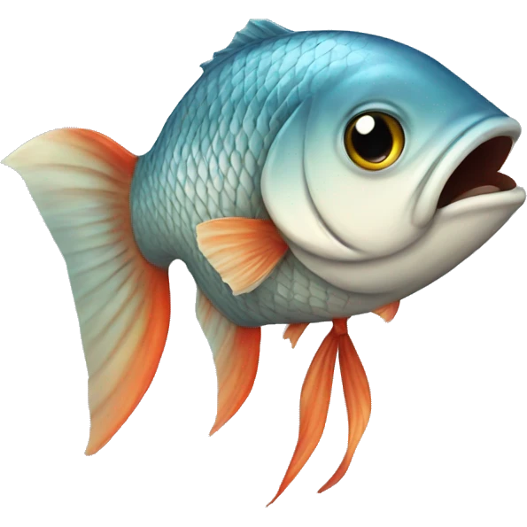 Fish with tie emoji