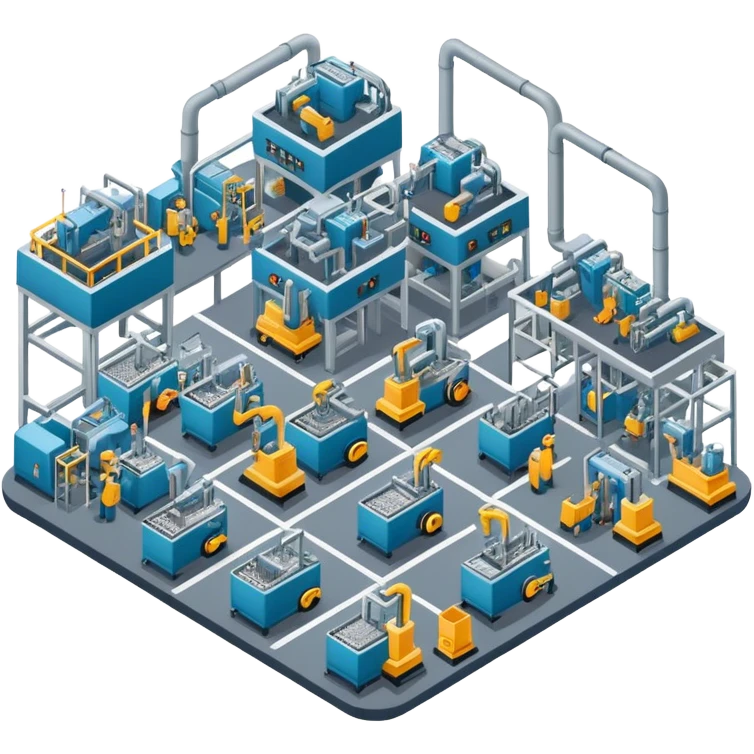 isometric factory emoji