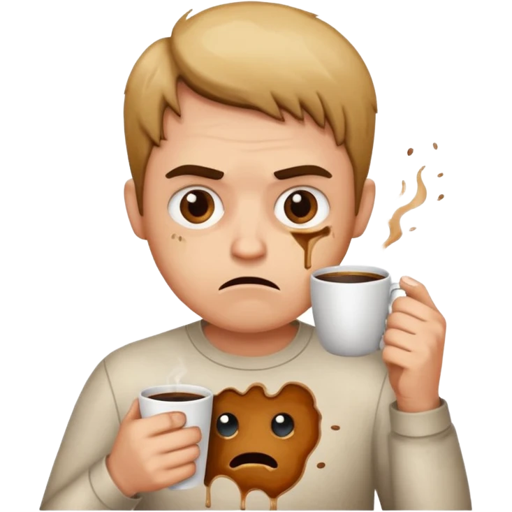 Waffles coffee addict mad  emoji