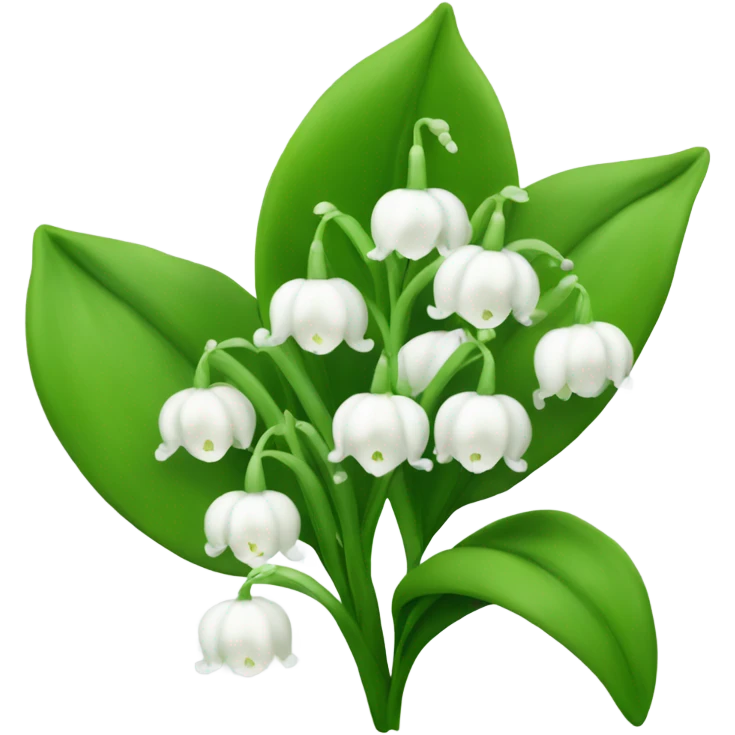 Lilly of the valley emoji