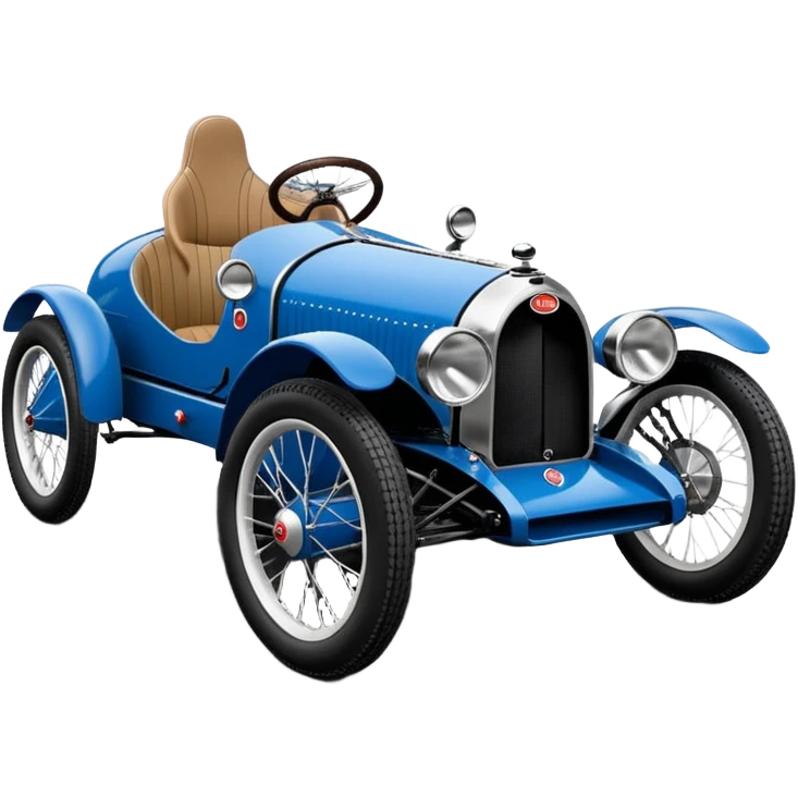  1931 Bugatti  powerful cyclekart with advanced rugged independent suspension, power steering and disc brakes  emoji