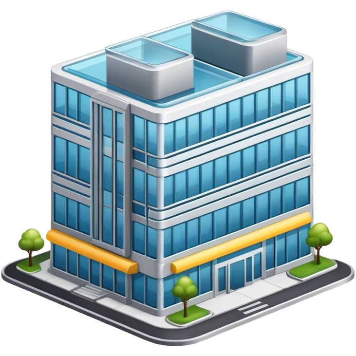 office building with supplier highlight emoji