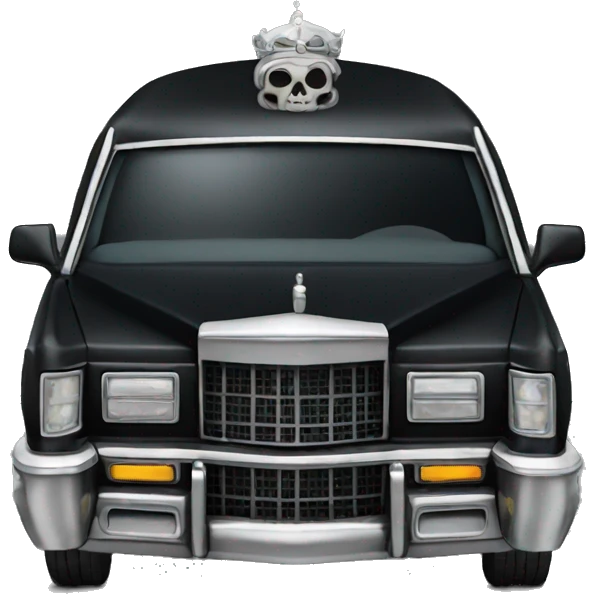 Hearse emoji