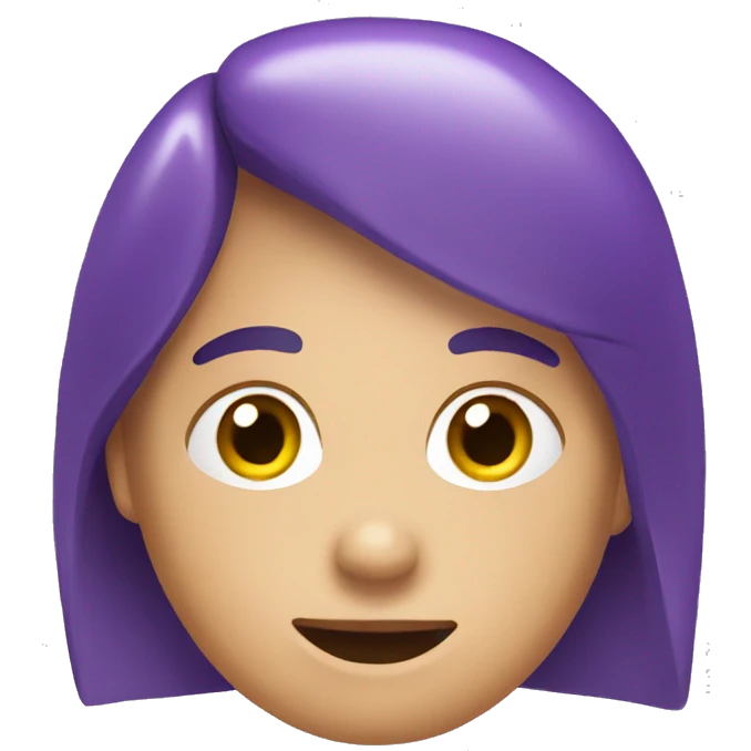 Purple marker  emoji