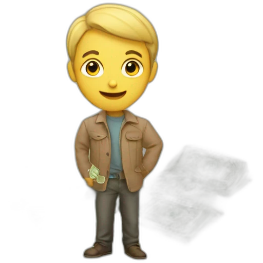 learning about money emoji