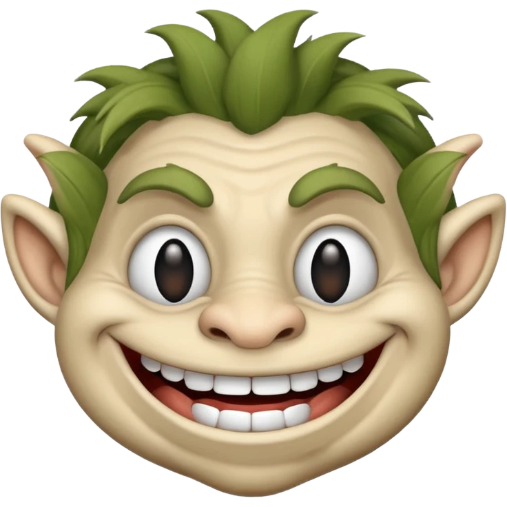 Troll face emoji