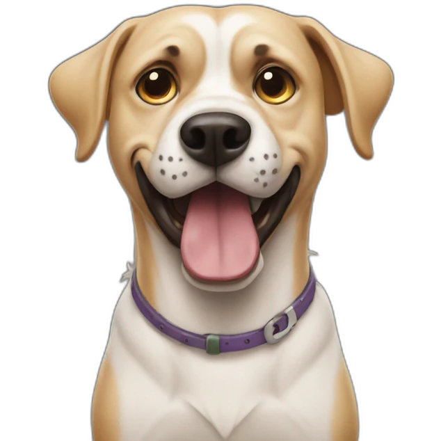 angry party dog emoji