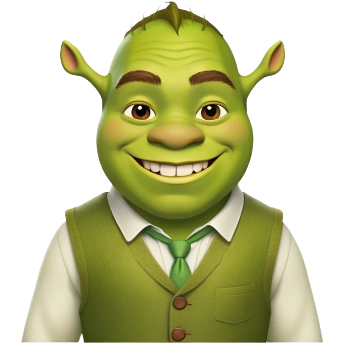 preppy shrek emoji