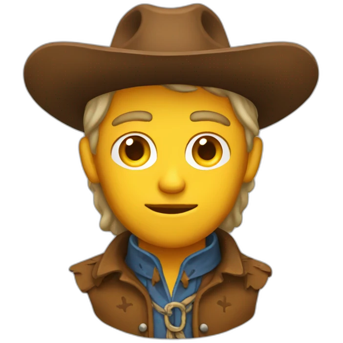 hallowed cowboy emoji