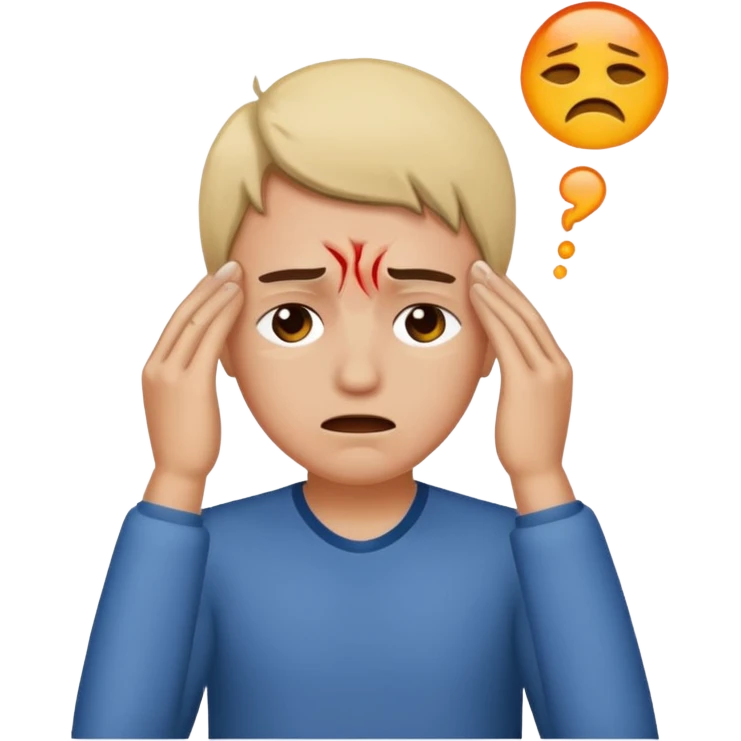 Headache  emoji