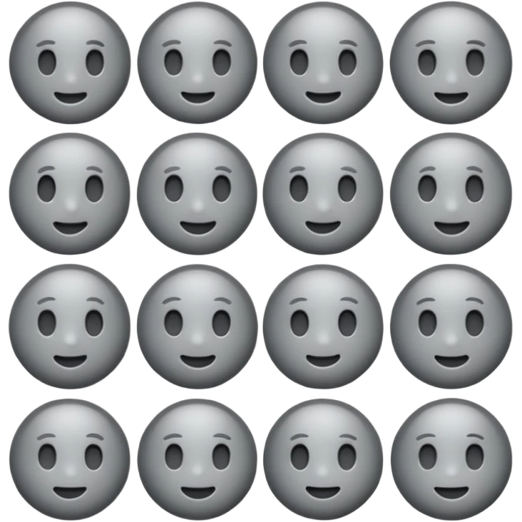 middle gray emoji emoji