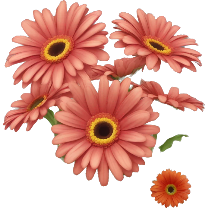 Gerberas emoji