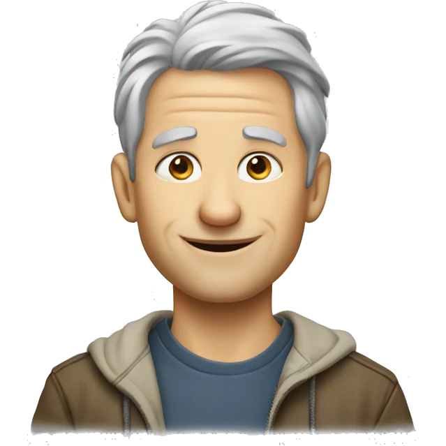 human like mouse boomer white man emoji