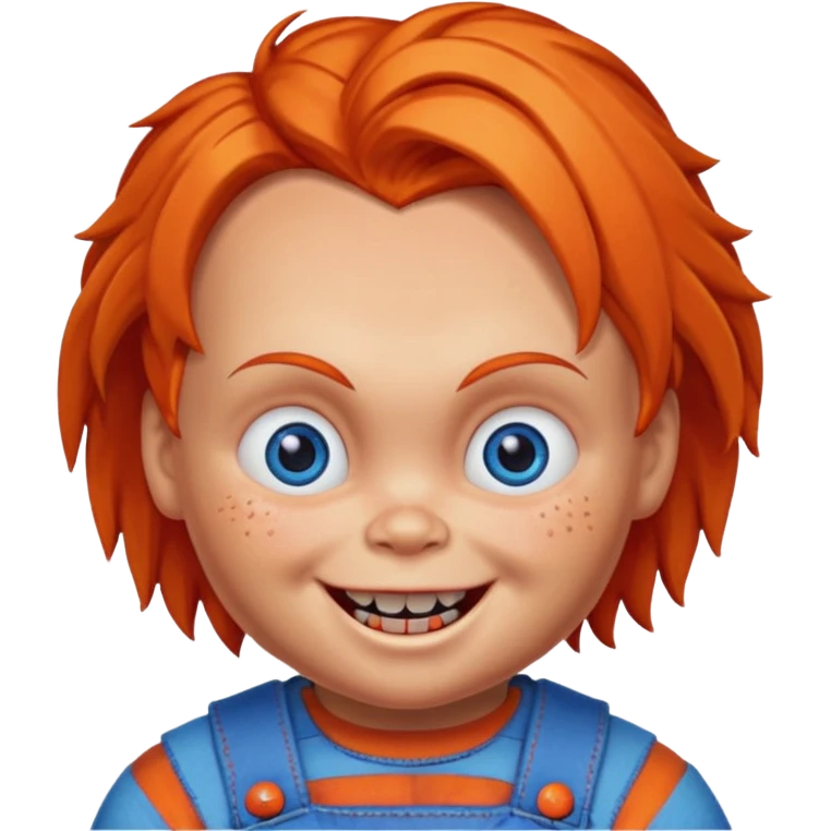 Un emojin de chuky emoji