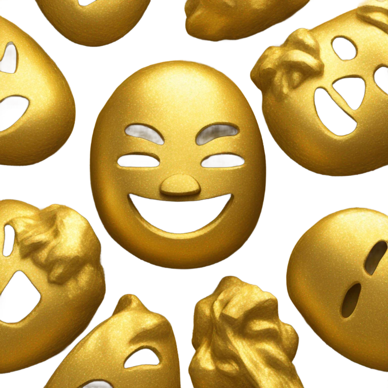 Gold géant emoji