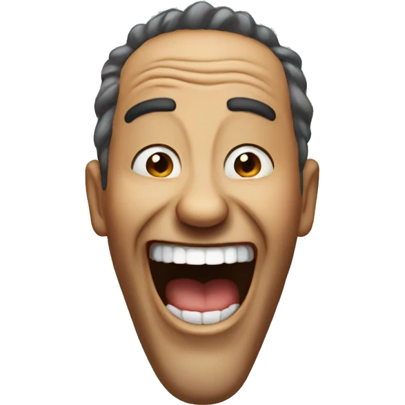Extreme laughing emoji emoji