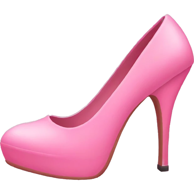 pink heels emoji