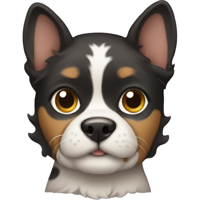 a dog with a cat body emoji