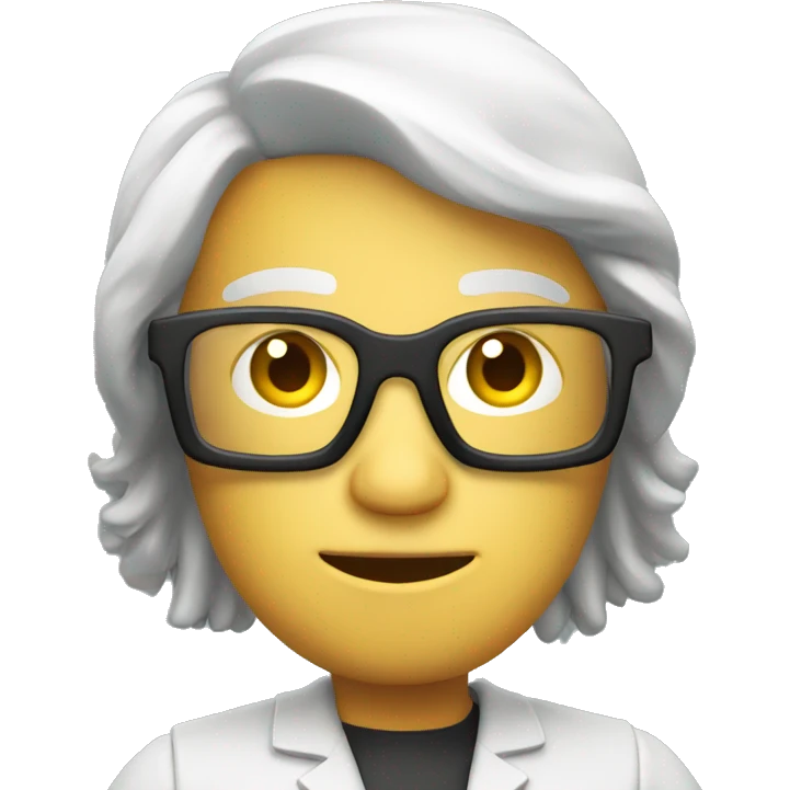 3D programmer with laptop emoji