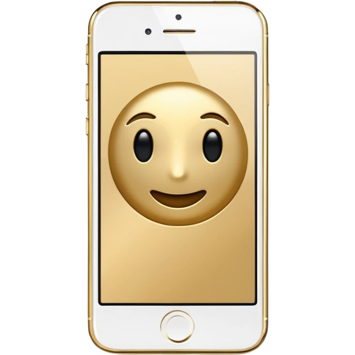 iPhone gold  emoji