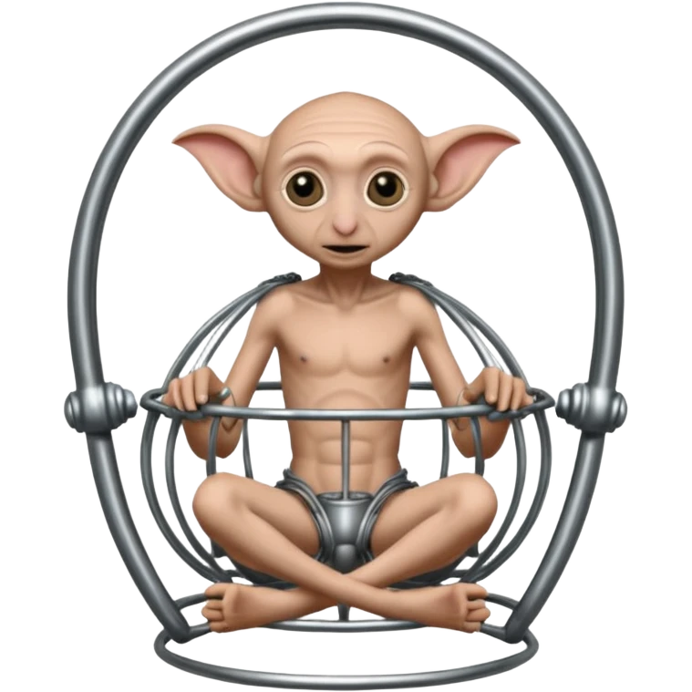 Dobby in chastity cage emoji