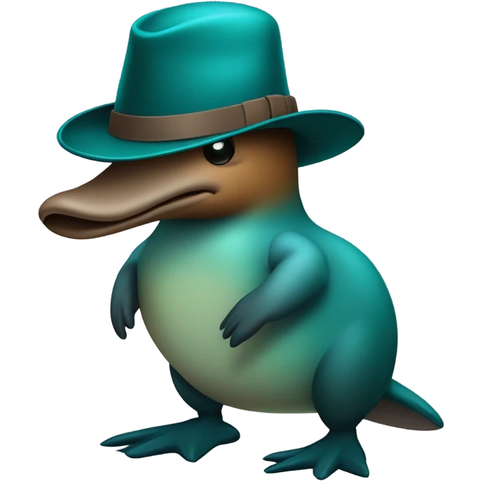 Perry the platypus emoji