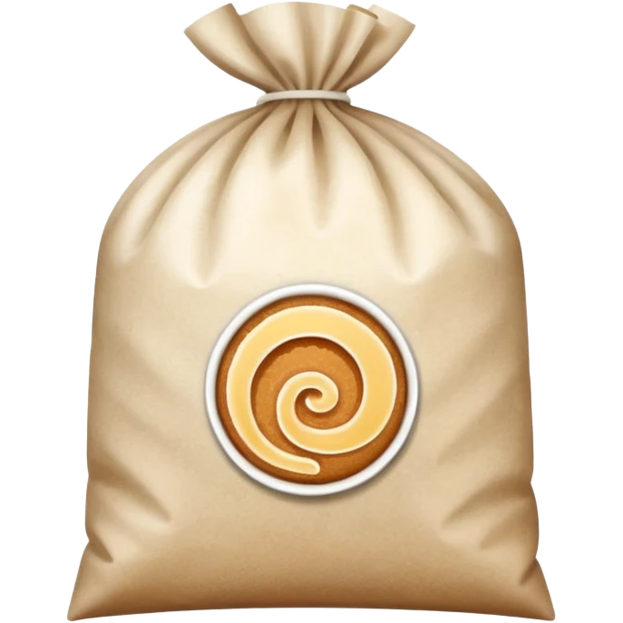 bag of white cane sugar emoji