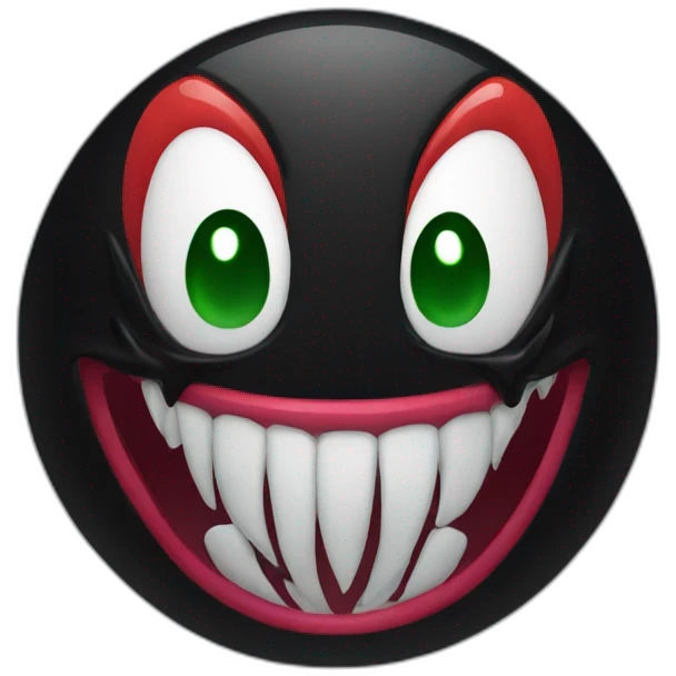 venom circle head  emoji