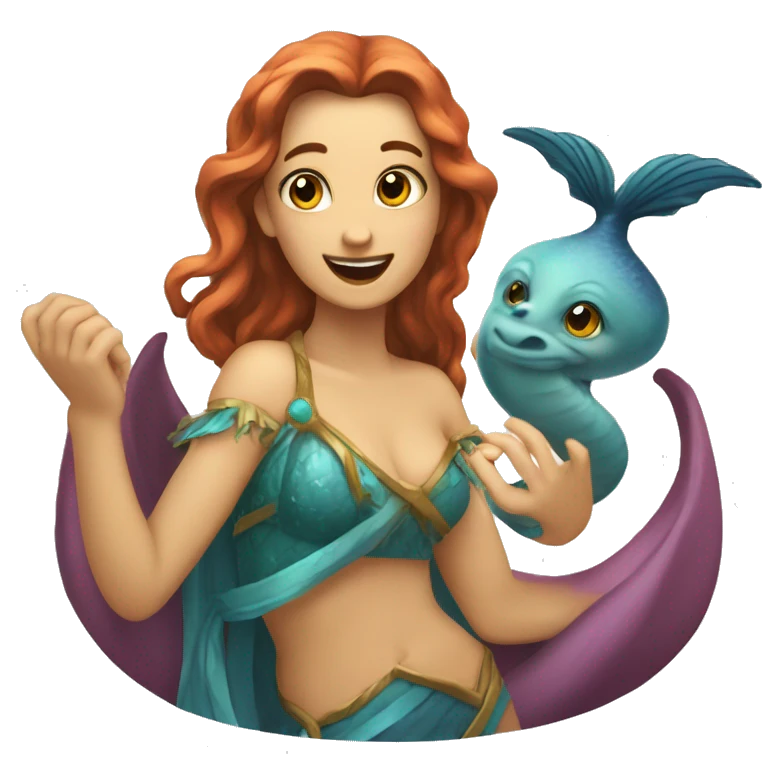Mămăligă with Sirene emoji
